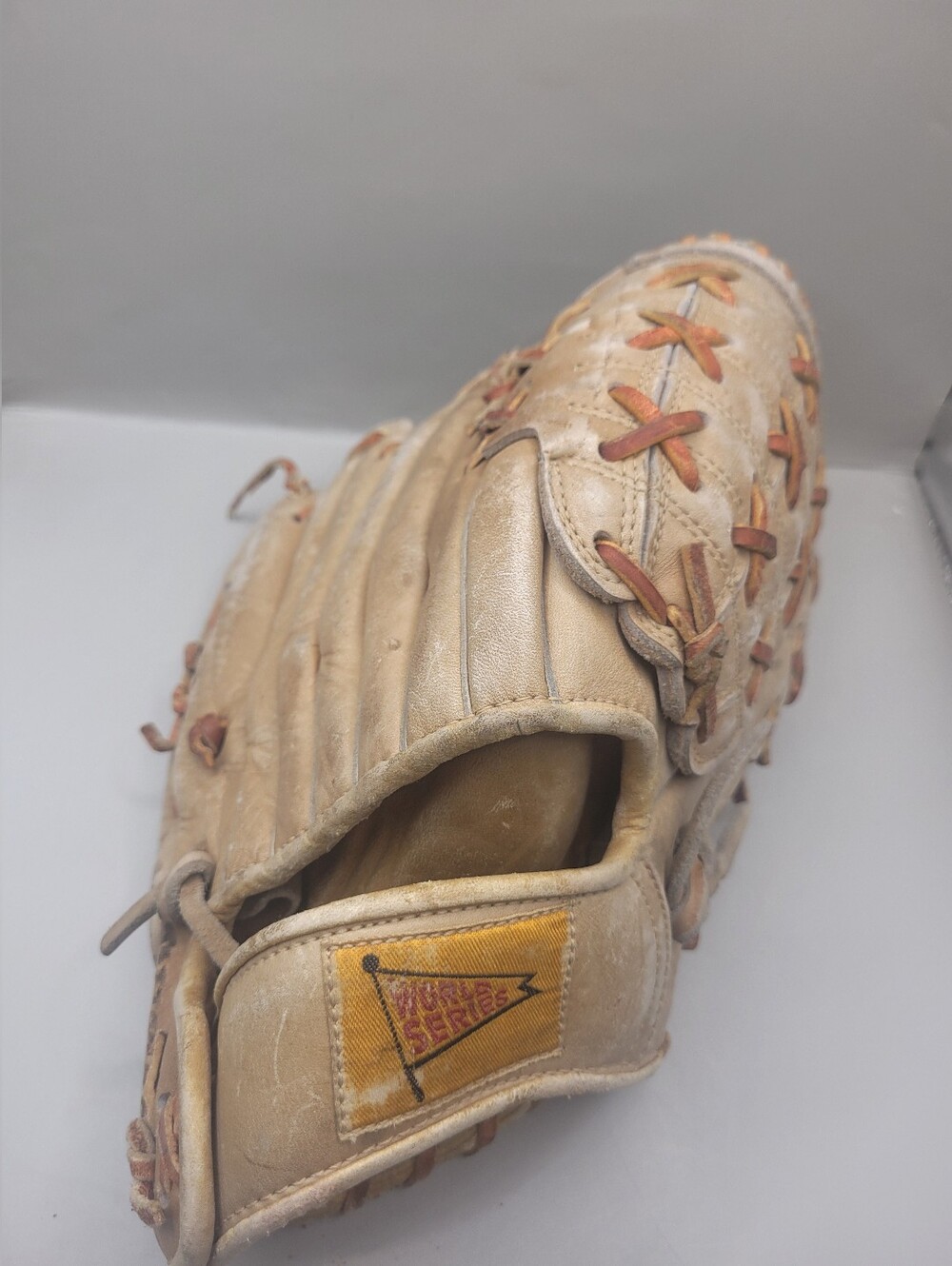 Vintage Wilson World Series 271152 Baseball Glove Top Grain Cowhide RH
